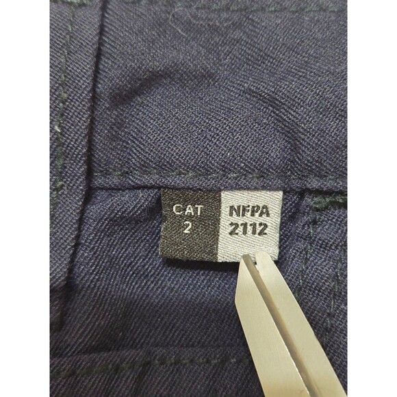 Carhartt FR FLAME RESISTANT 73478-20 DUNGAREE FIT Pants Men's Sz 52x30 Navy F4.1 - Picture 5 of 10